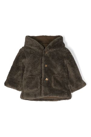 Cappotto in ecopelliccia verde oliva TEDDY & MINOU KIDS | I23CN014PE019591